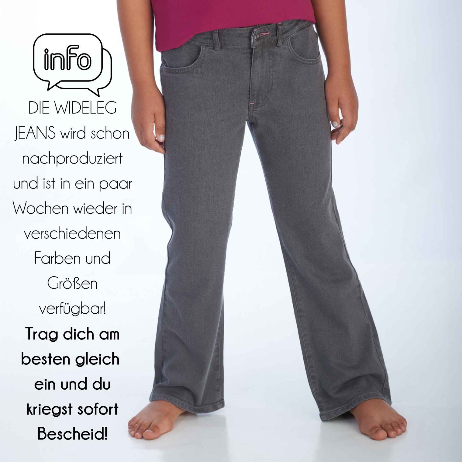 Kinderhose verstellbarer Bund Mädchen