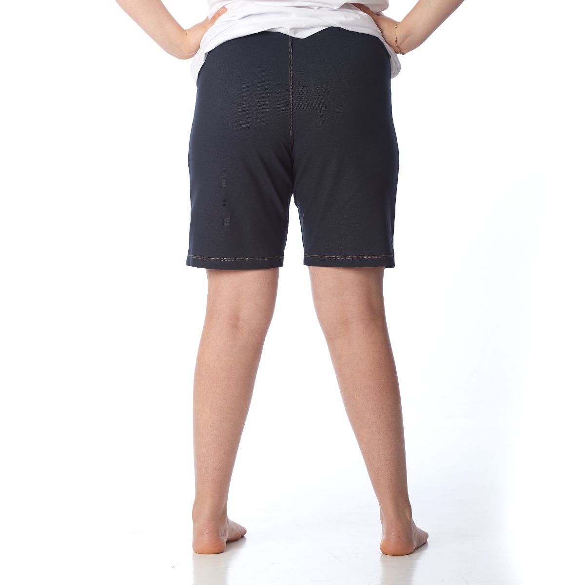 proud little cloud freizeitbuxe kurz jeansoptik fuer mollige maedchen hinten