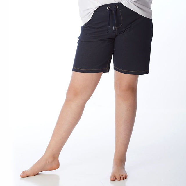 proud little cloud freizeitbuxe kurz jeansoptik fuer mollige maedchen vorne