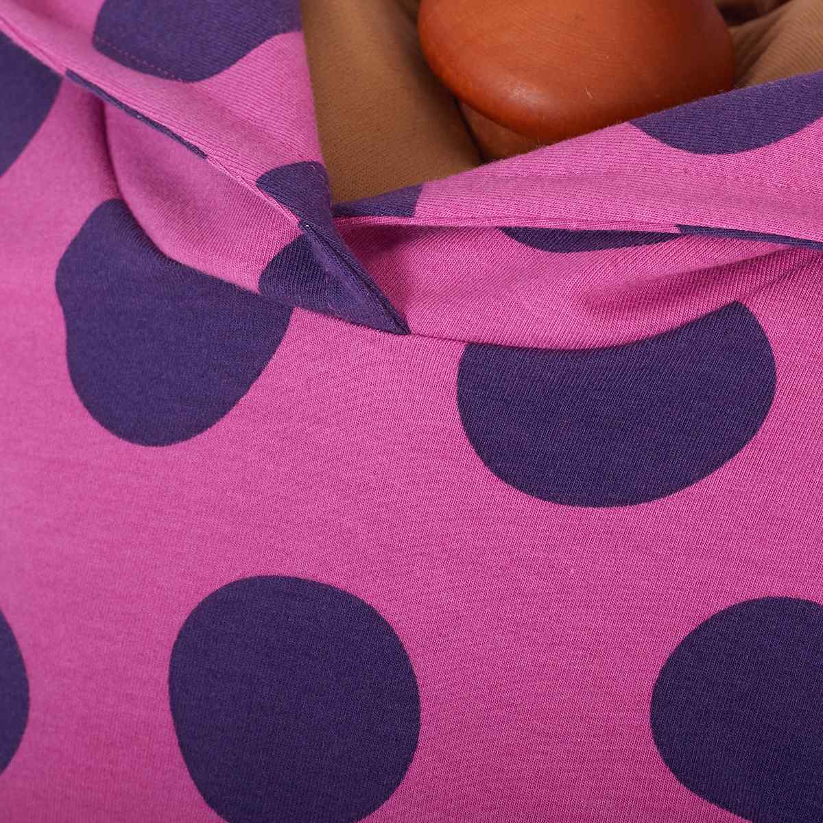 proud little cloud hoodie fuer mollige mädchen circle lines detail3