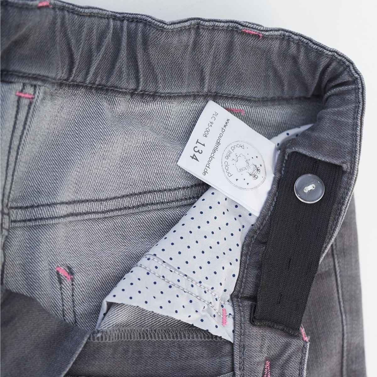 proud little cloud jeans fuer maedchen mit bauch legginglike grey bundverarbeitung