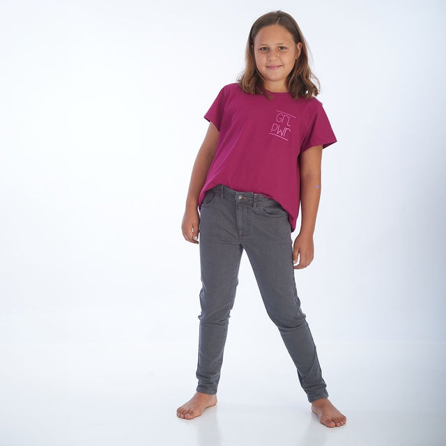 proud little cloud jeans fuer maedchen mit bauch legginglike grey vorne