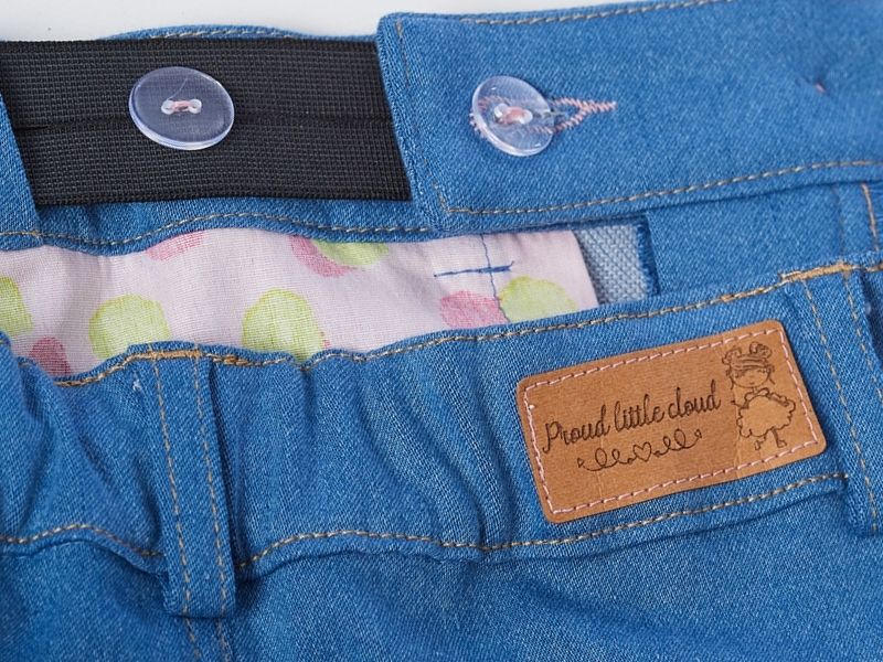 proud little cloud jeans shorts fuer mollige maedchen hellblau innenbund