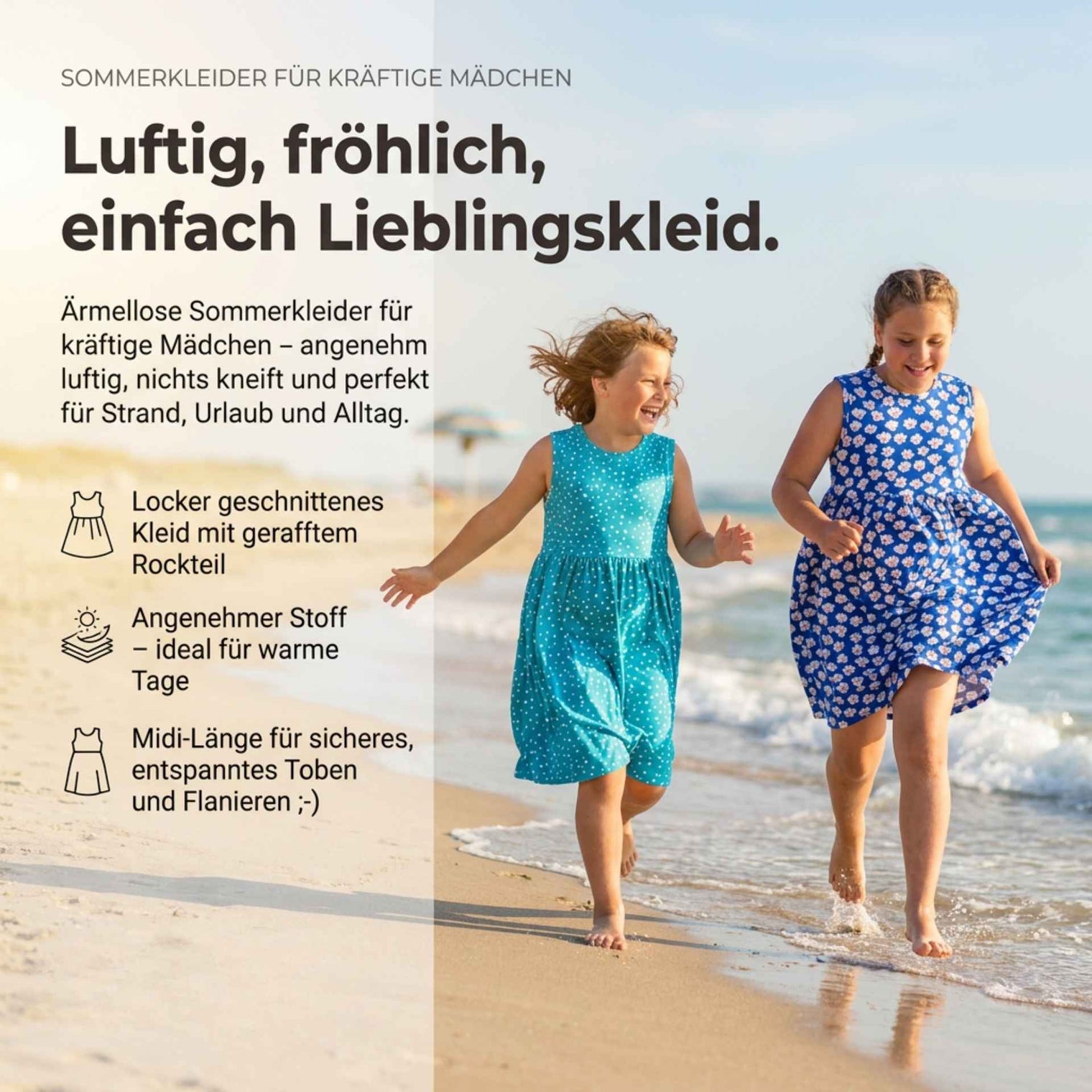 Sommerkleid ärmellos