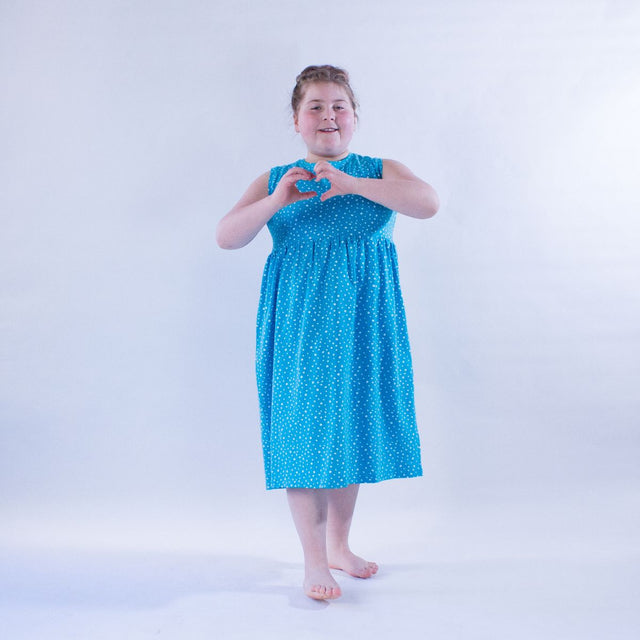 proud little cloud kleid fuer mollige mädchen sommerperle vorne