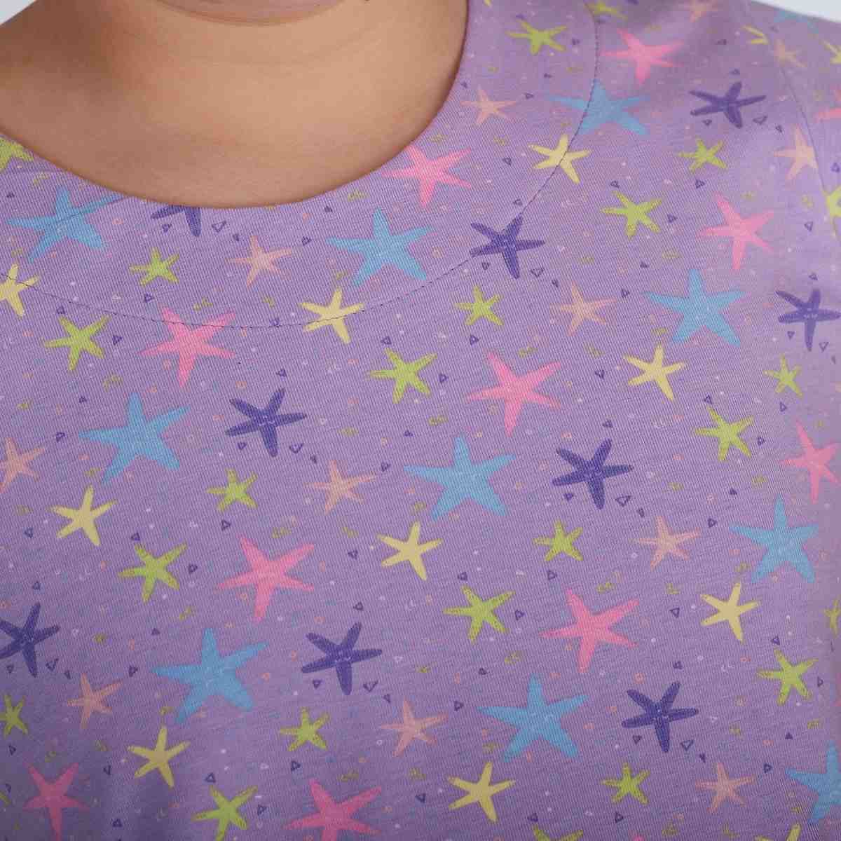 proud little cloud kleid seesternchen fuer mollige maedchen detail