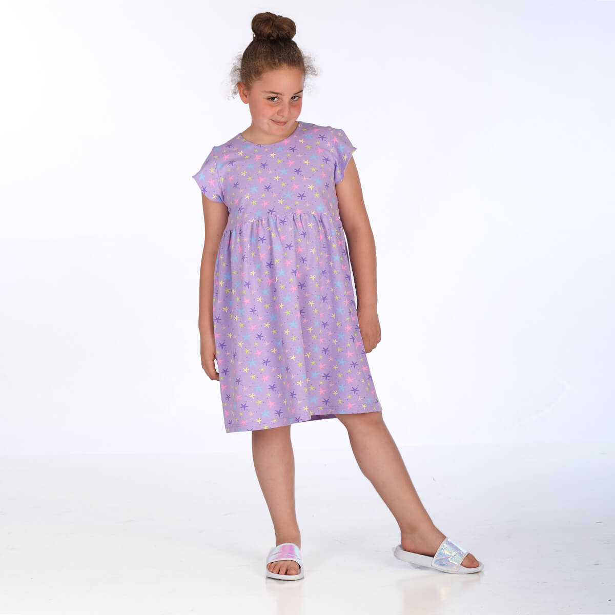 Sommerkleid mit Flügelärmeln