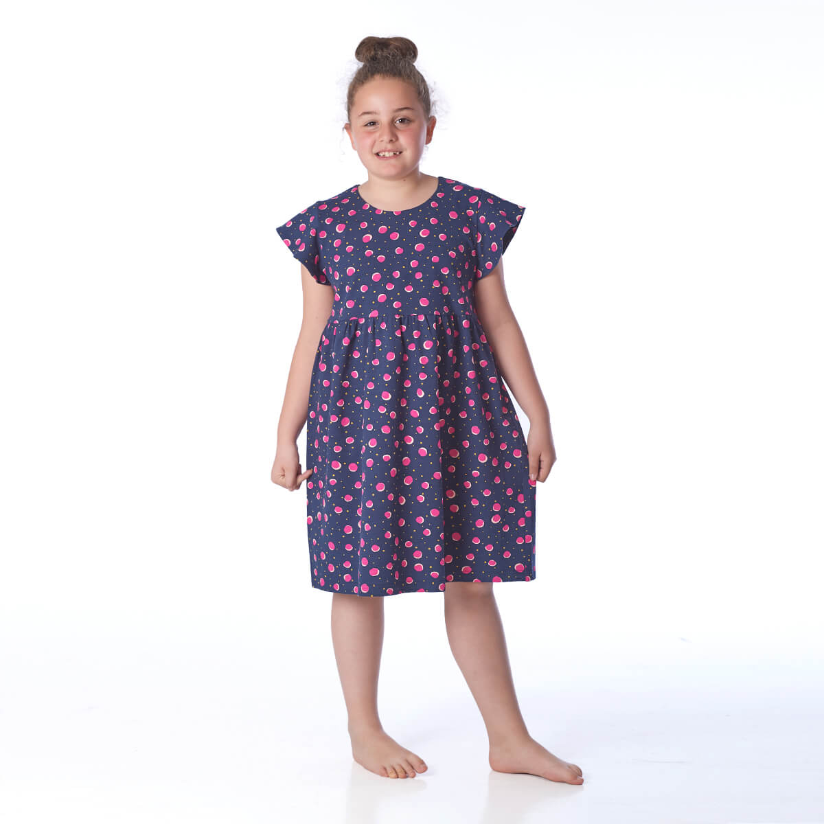 proud little cloud kleid sommerabend fuer mollige maedchen vorne