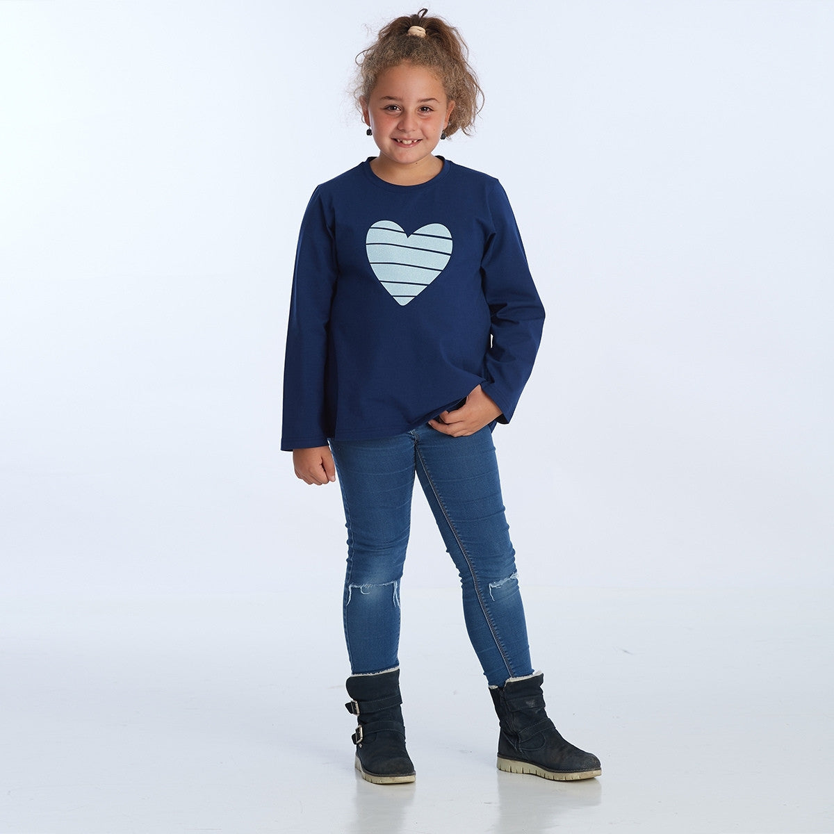 proud little cloud longsleeve GLITZERHERZ vorne