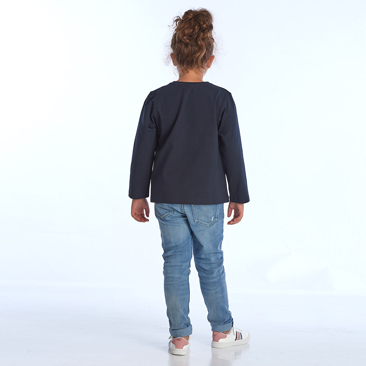 proud little cloud longsleeve HeyDude fuer mollige Maedchen hinten