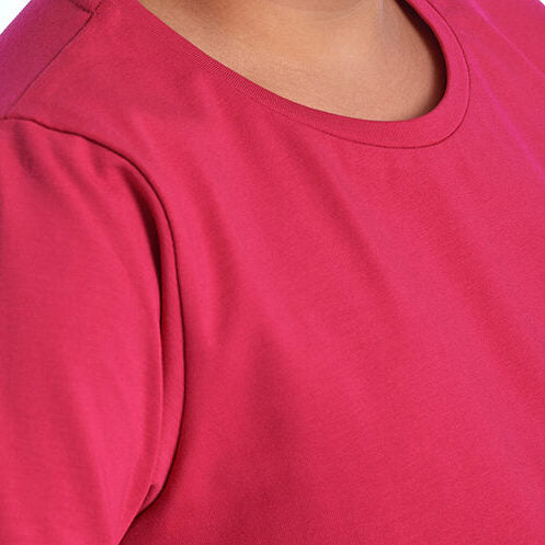 proud little cloud longsleeve fuchsia detail