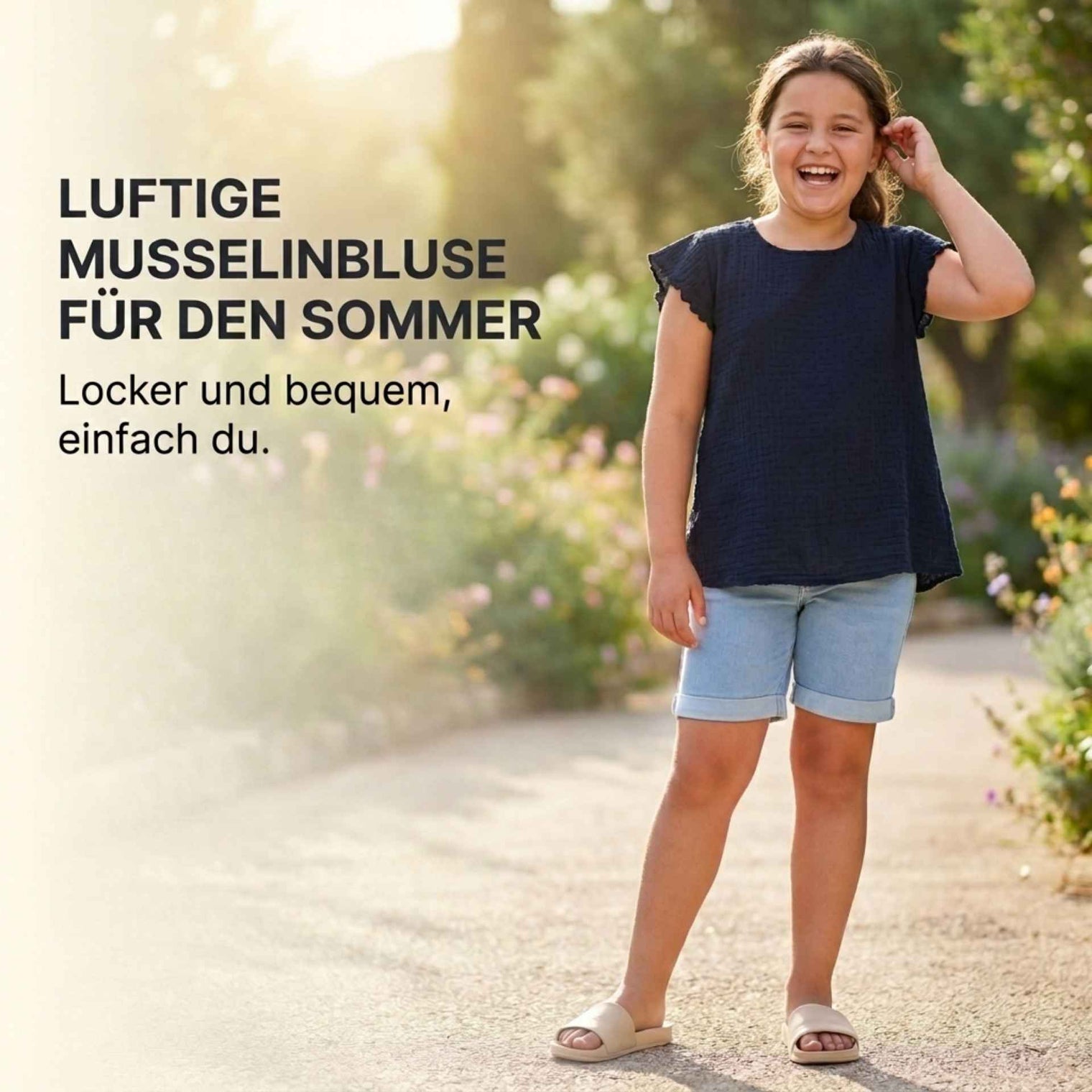 Musselinbluse