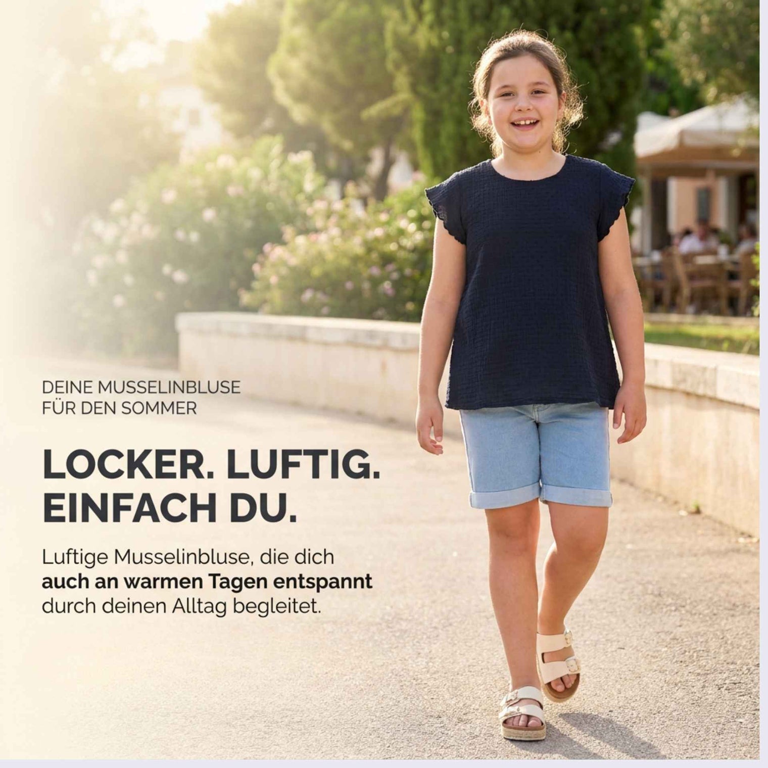 Musselinbluse