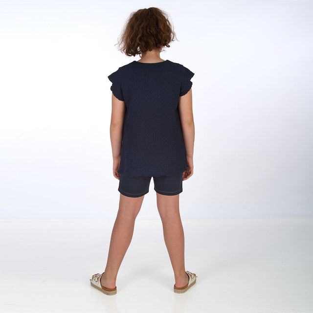 proud little cloud musselinbluse meeresbrise fuer mollige maedchen hinten