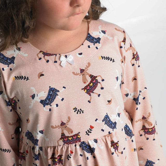 proud little cloud nachthemd elchparade detail