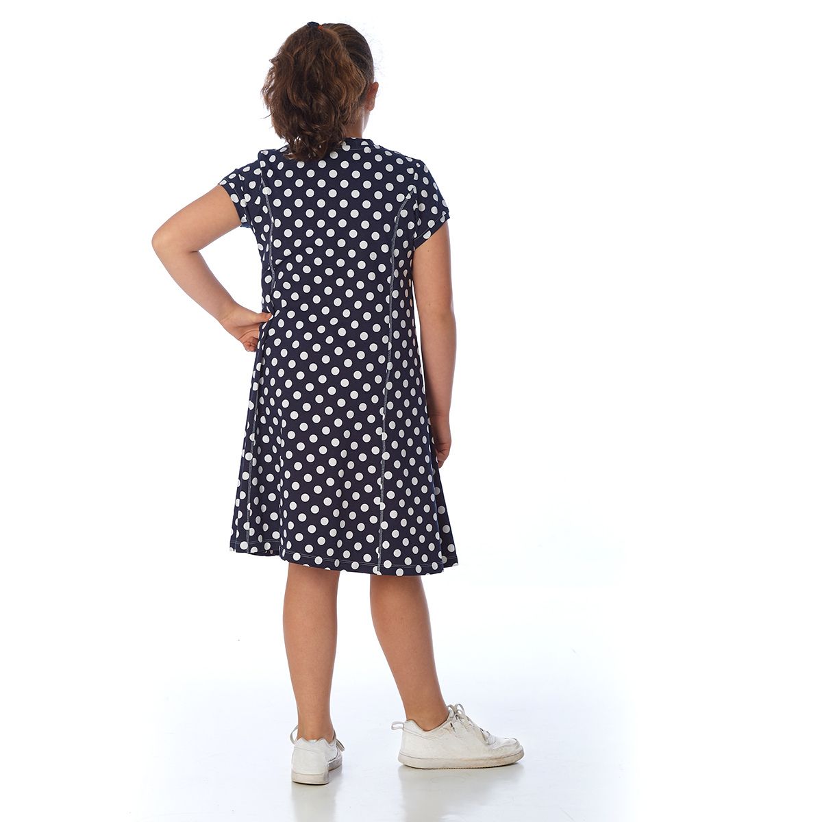 proud little cloud sommerkleid fraeulein puenktchen fuer mollige maedchen hinten