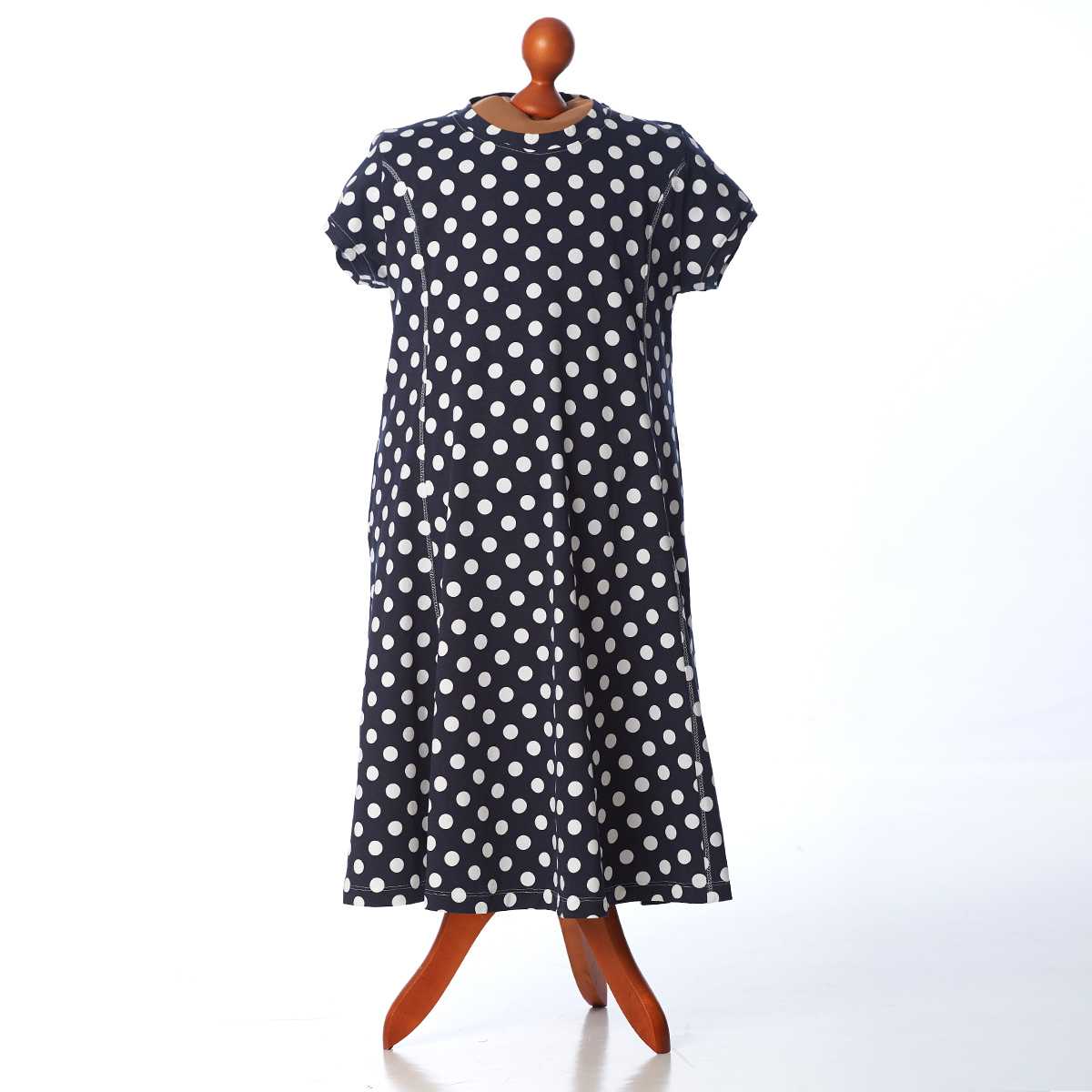 proud little cloud sommerkleid fraeulein puenktchen fuer mollige maedchen vorne ohne Blume