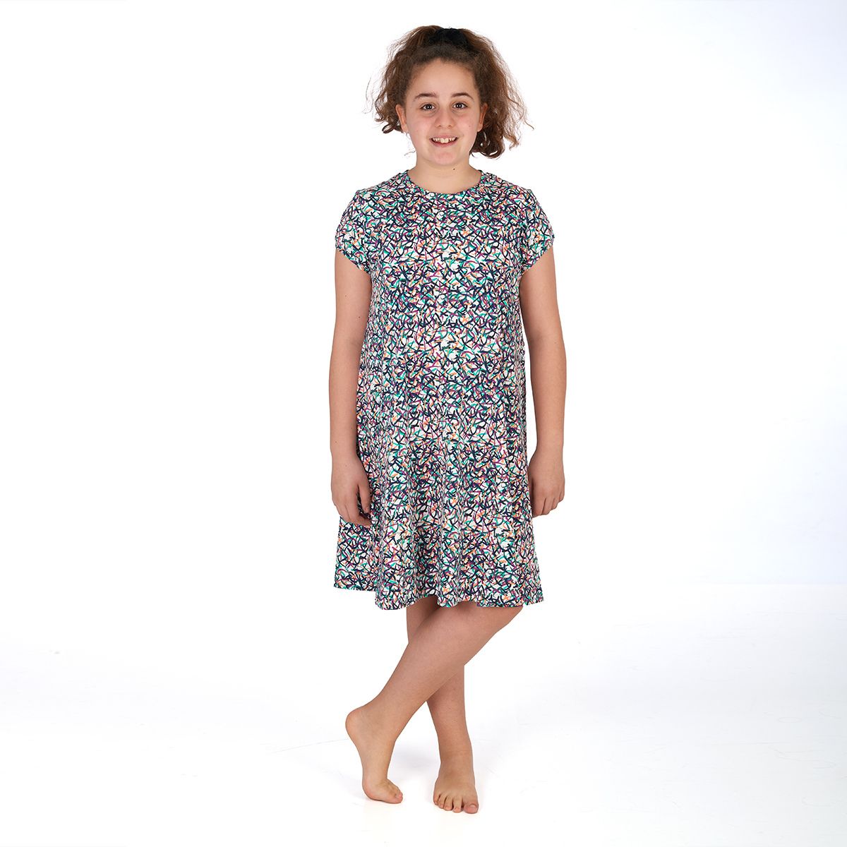 proud little cloud sommerkleid sprinkle vibes fuer mollige maedchen vorne