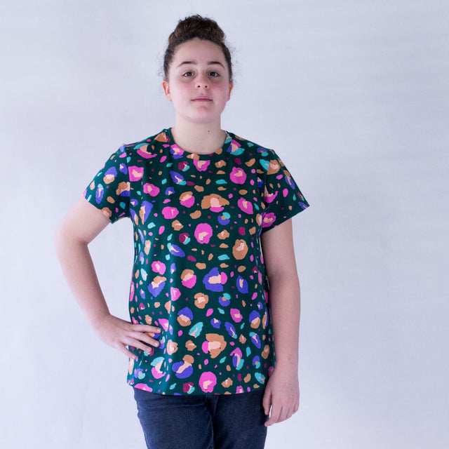 proud little cloud t-shirt fuer mollige mädchen dschungelkönigin vorne