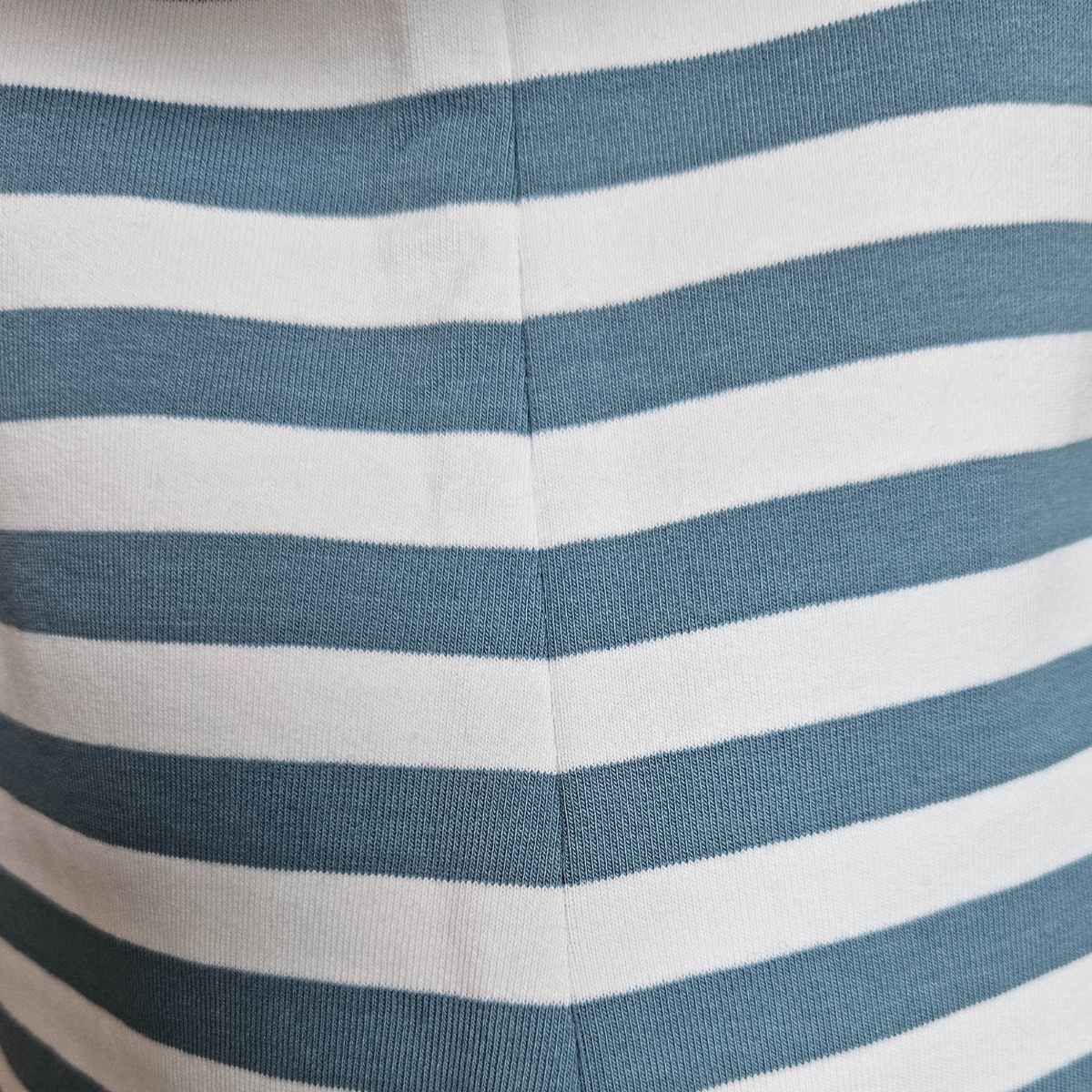 French-Terry-Streifen-T-Shirt