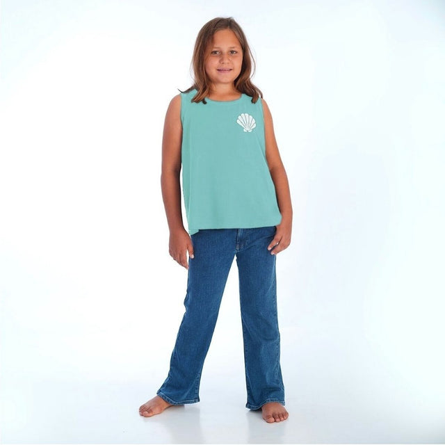 proud little cloud top aqua queen türkis fuer mollige maedchen vorne