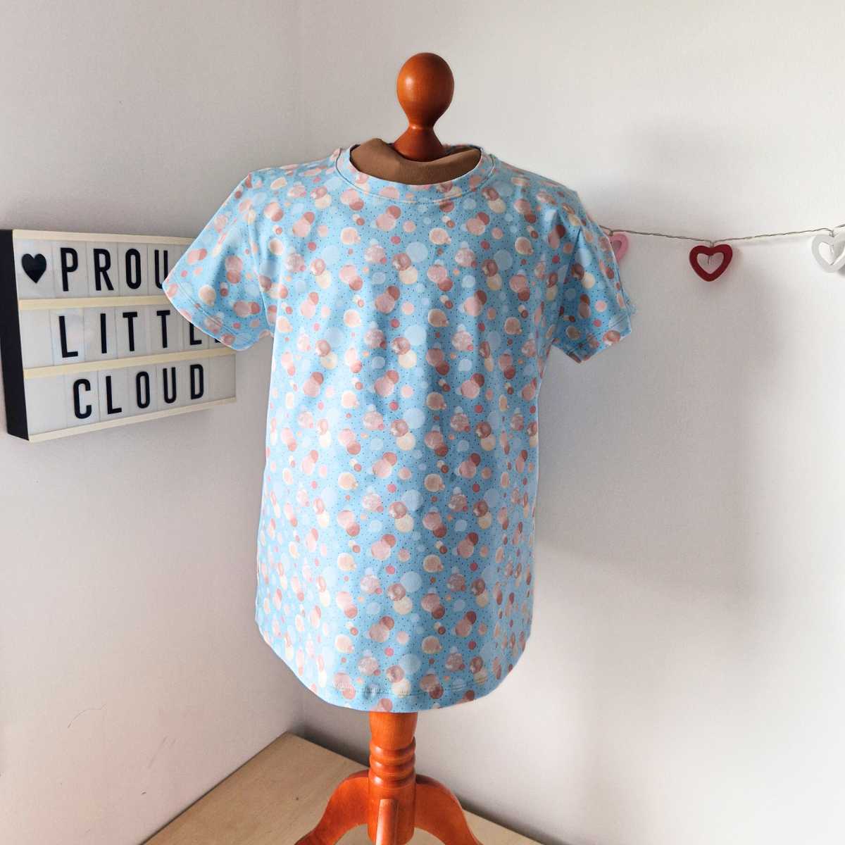 proud little cloud tshirt bubbledibubbledidu fuer mollige maedchen vorne
