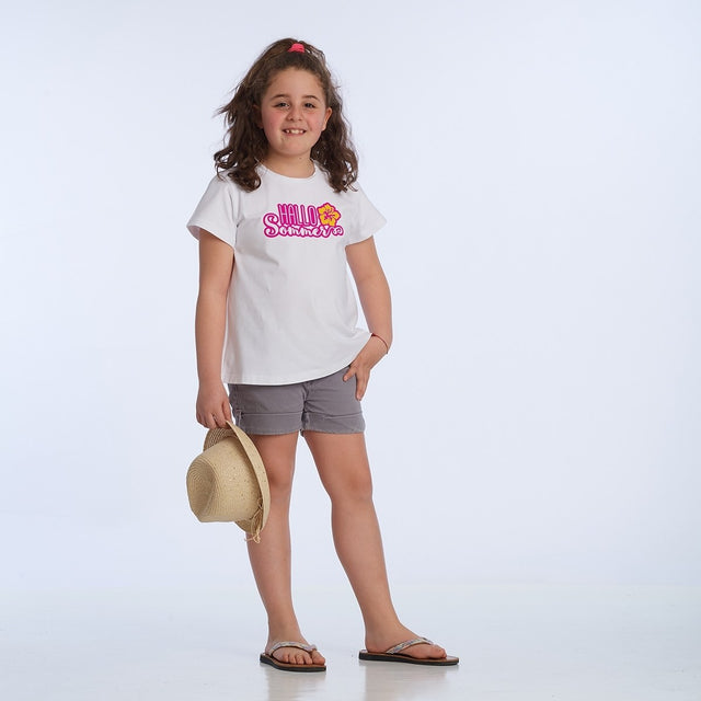 proud little cloud tshirt hallo sommer vorne fuer mollige maedchen kleidergroesse 116 bis 158