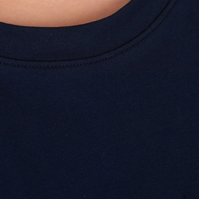 proud little cloud tshirt marine fuer mollige maedchen mit kleidergrösse 128 bis 164