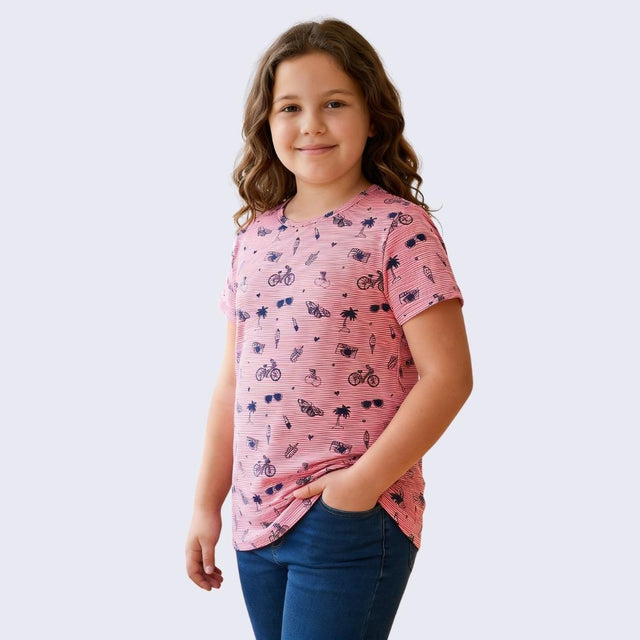 weit geschnittene Kindershirts