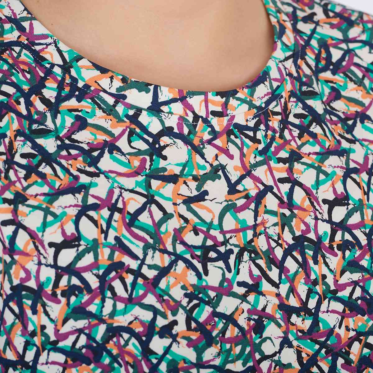 proud little cloud tshirt sprinkle vibes fuer mollige maedchen detail