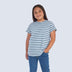 Streifen-T-Shirt French Terry