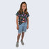 Jeansshorts "SOMMERLICH"