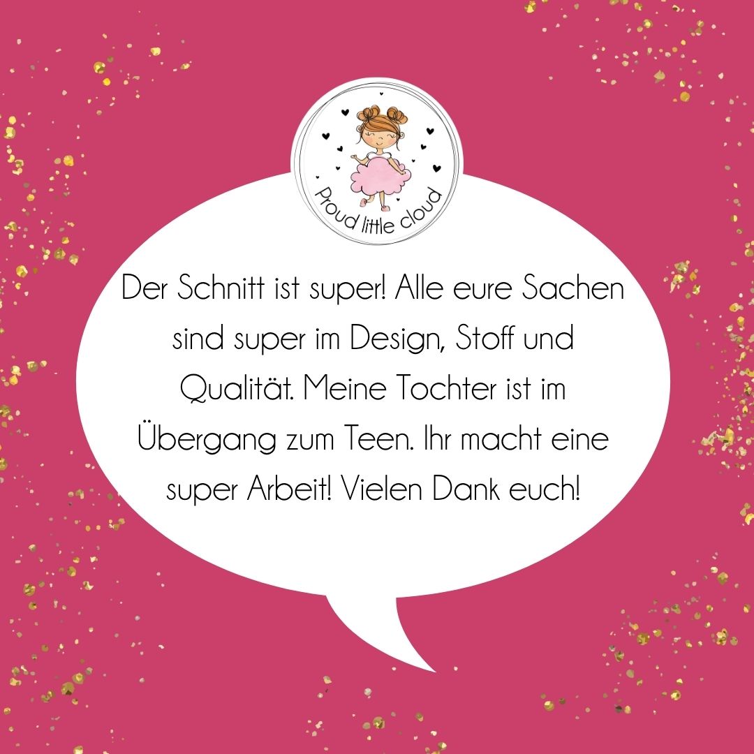 Proud little cloud – Mode, die kräftige Mädchen stolz macht