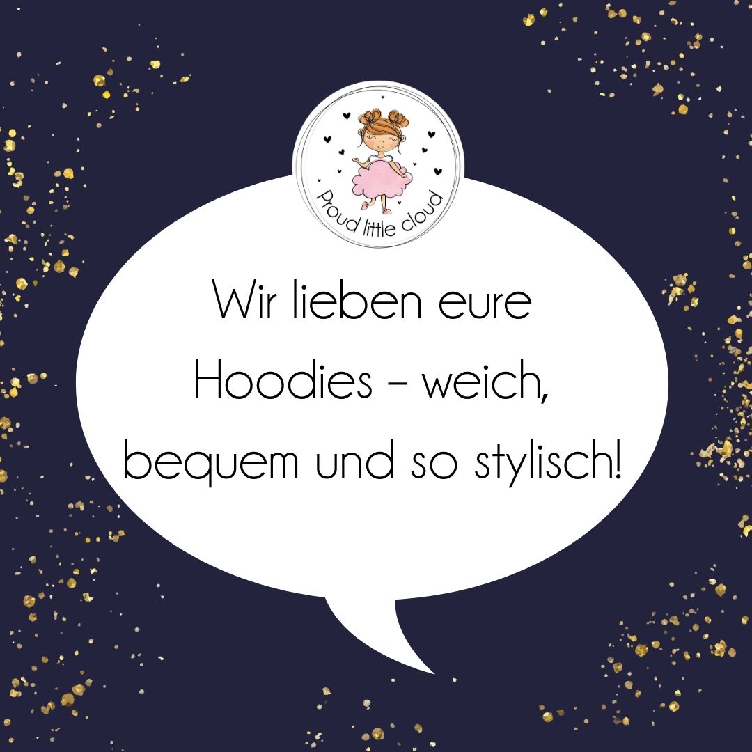 Selbstbewusste Mädchen wachsen mit Proud little cloud