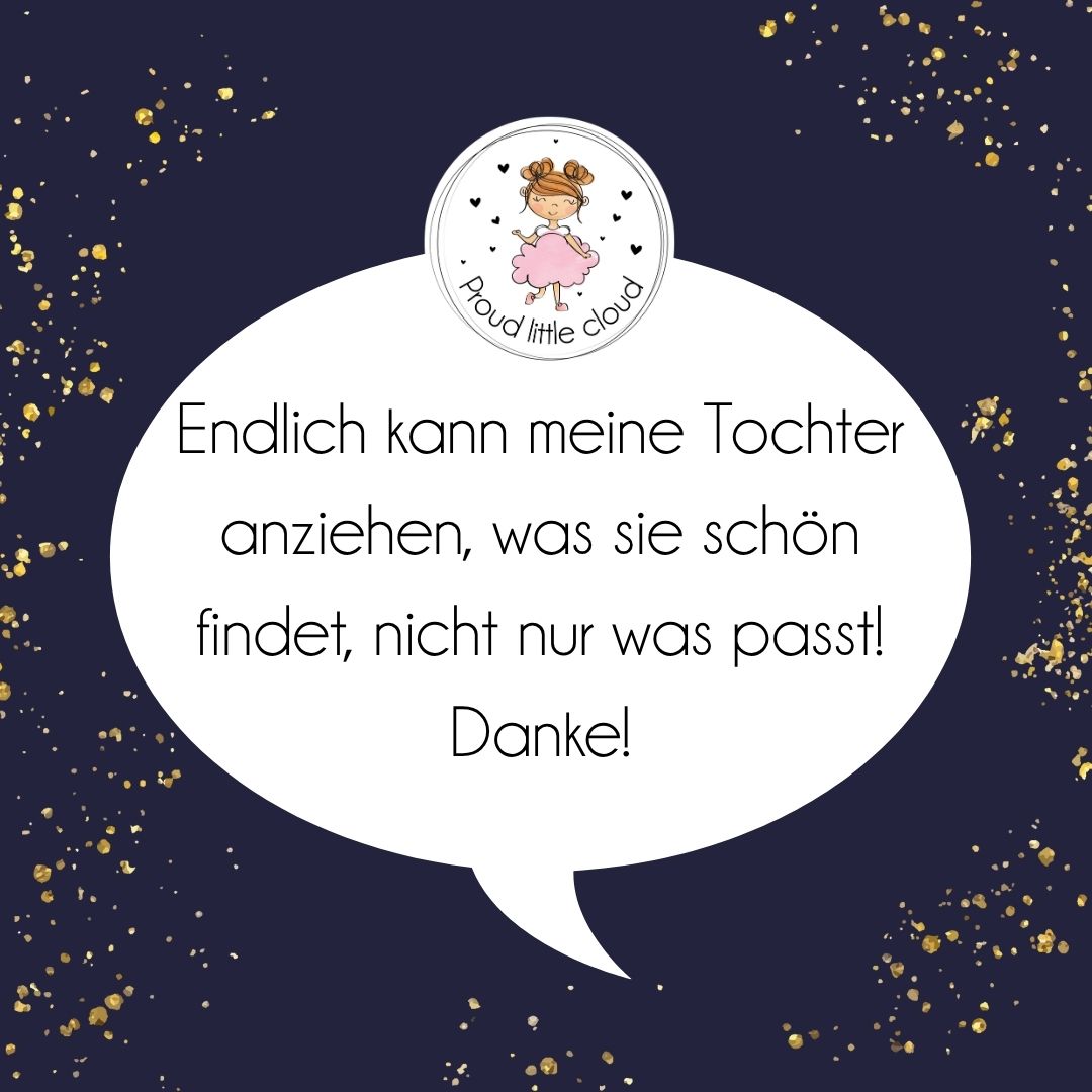 Selbstbewusstsein zum Anziehen – Proud little cloud stärkt starke Mädchen