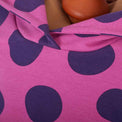 proud little cloud hoodie fuer mollige mädchen circle lines detail3