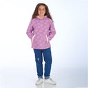 proud little cloud hoodie happysmiley lavendel fuer mollige maedchen vorne