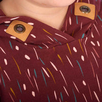 proud little cloud hoodie herbstsaison fuer mollige maedchen detail