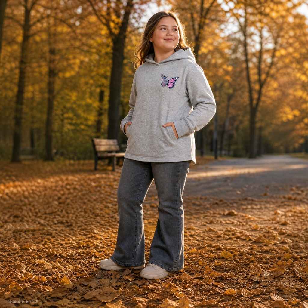 weit geschnittene Mode für Kids und Teenies