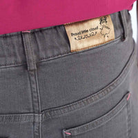 proud little cloud jeans fuer maedchen mit bauch legginglike grey bund hinten detail