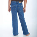 proud little cloud jeans fuer maedchen mit bauch wideleg blau hinten