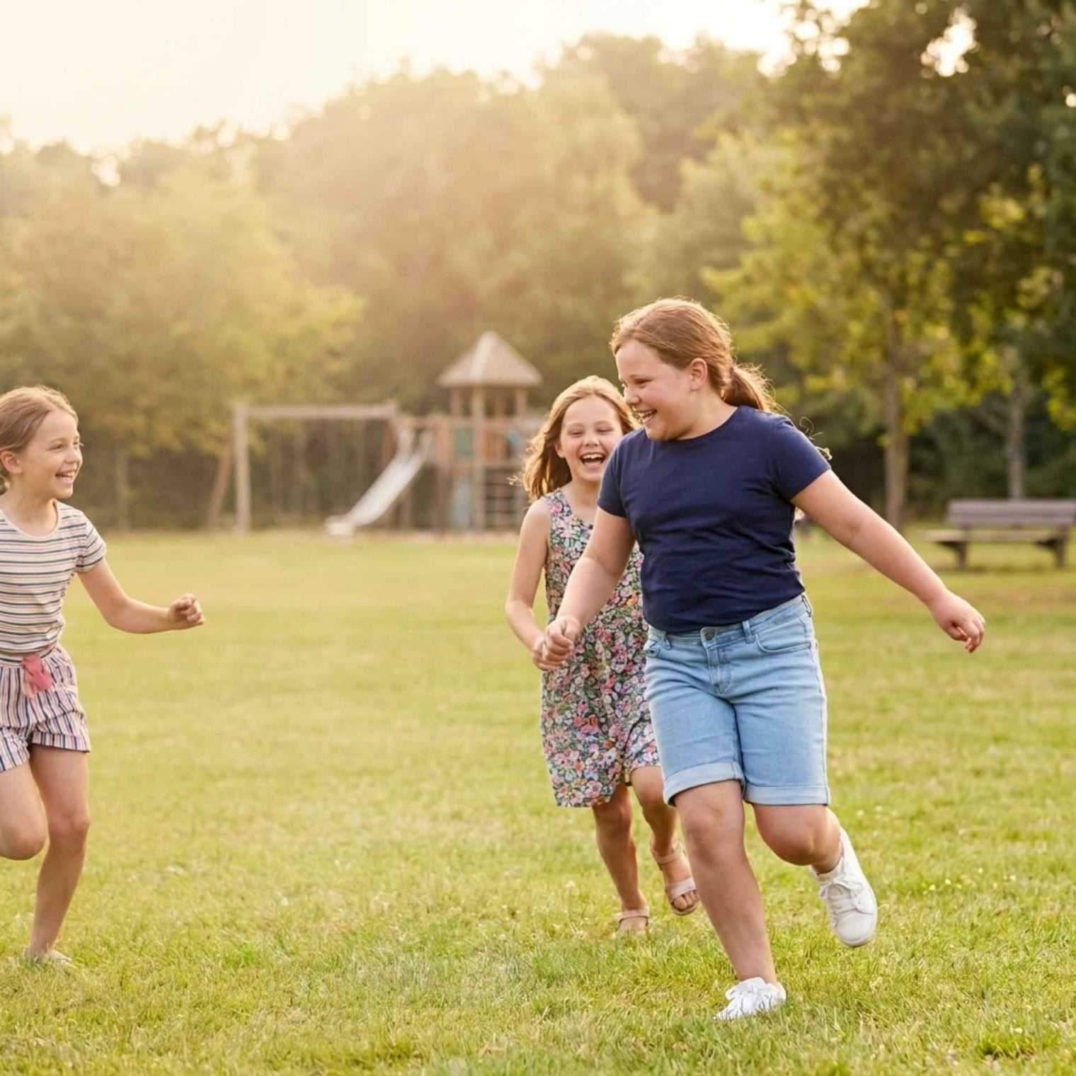 Jeansshorts "SOMMERLICH"