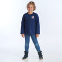 proud little cloud longsleeve Skatergirl fuer mollige maedchen vorne