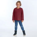 proud little cloud longsleeve uni bordeaux vorne
