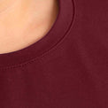proud little cloud longsleeve bordeaux detail