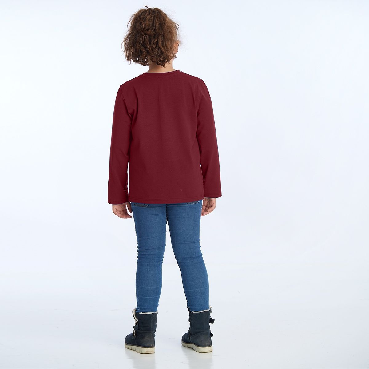 proud little cloud longsleeve uni bordeaux hinten
