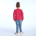 proud little cloud longsleeve fuchsia hinten