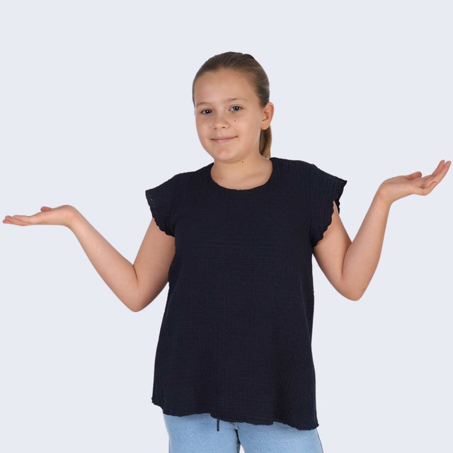 Musselinbluse