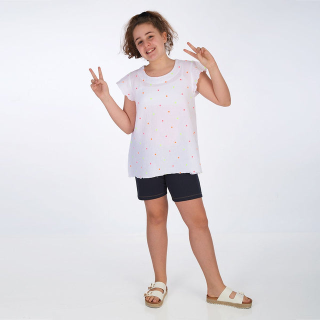 proud little cloud musselinbluse sommerbrise fuer mollige maedchen vorne
