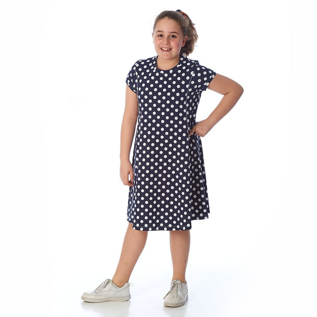 proud little cloud sommerkleid fraeulein puenktchen fuer mollige maedchen vorne